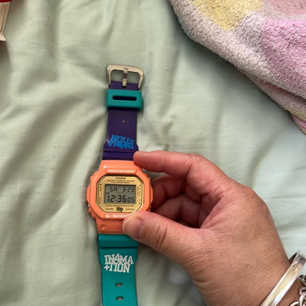 G shock in4ma+tion